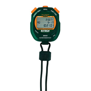 Reloj/cronómetro decimal resistente al agua con resoluciones seleccionables por el usuario EXTECH 365535