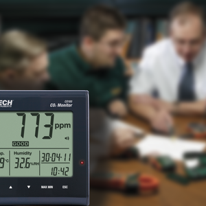 Monitor de la calidad del aire interior EXTECH CO100