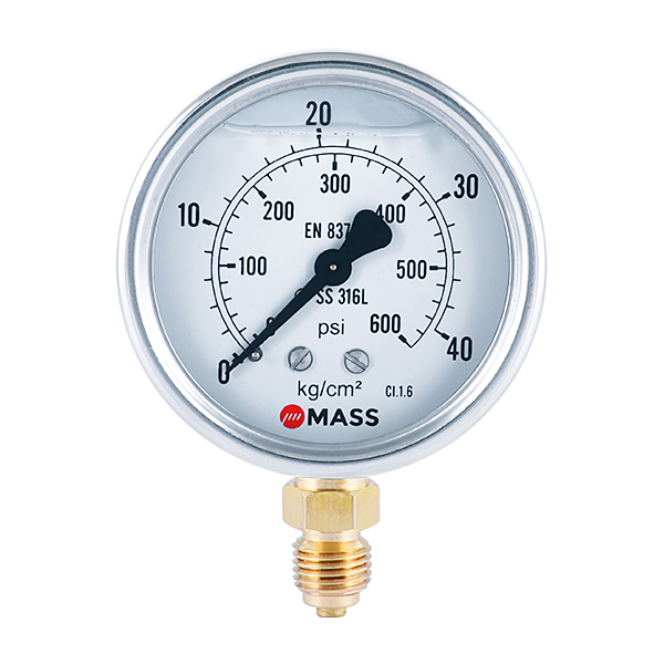Manómetro de presión de agua de 0 a 10 cm2 Psi o desde el 0 de la barra de  10psi de 63mm 2.5 Conexión - China Manómetro de presión, manómetro de aceite