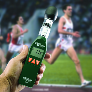 Medidor de Estrés Térmico WBGT (Temperatura de globo y bulbo húmedo) EXTECH HT30