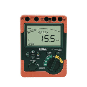 Comprobador Digital de Aislamiento de Alto Voltaje 5000V, Índice de Polarización y Relación de Absorción Dieléctrica EXTECH 380395