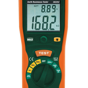 Equipo Probador de Resistencia de Tierra Física EXTECH 382252