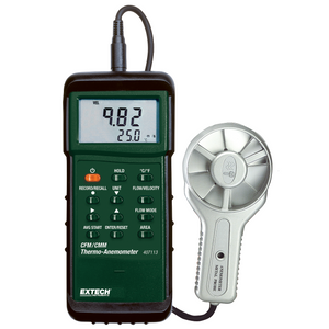 Anemómetro de aspas metálicas para alta temperatura EXTECH 407113