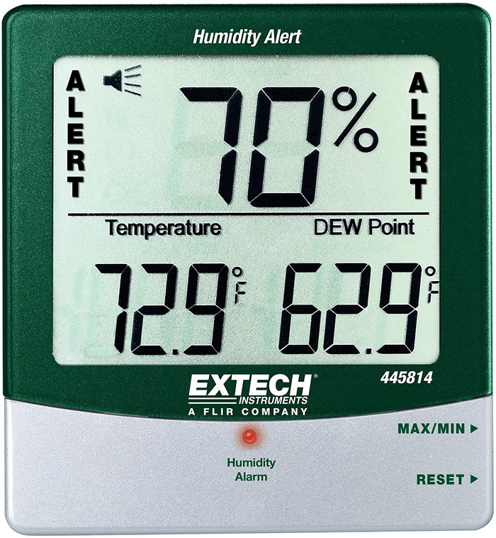 EXTECH Medidor de Humedad Relativa, Rango de Temperatura (F) de