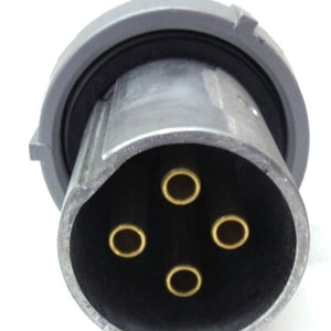 Clavija Appleton ACP1044CD Serie Powertite 100A 3W4P con de anillo de sujeción, áreas clasificadas