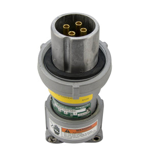 Clavija Appleton ACP3044BC Serie Powertite 30A 4W4P con sujeción metálica