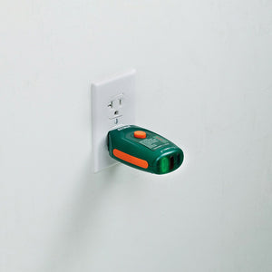 Localizador de Interruptores de Circuito CA, Probador de Circuitos GFCI y Conexiones Inversas / Abiertas, con Ajuste Automático de Sensibilidad de EXTECH