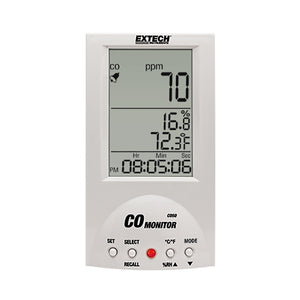 Monitor de CO (monóxido de carbono) de escritorio, para comprobar la calidad del aire interior