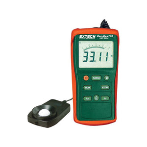 Medidor de Intensidad Luminosa (Fotómetro / Luxómetro) de 40 hasta 40 000 Pies-Candela Easy View de EXTECH