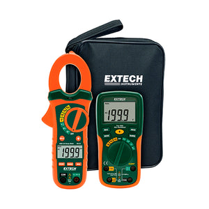 Kit de prueba eléctrica con pinza amperimétrica de CA