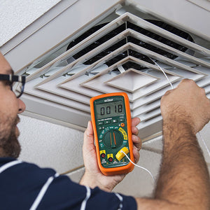 EX355: Multímetro de verdadero valor eficaz con 12 funciones + VSC de EXTECH