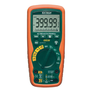 Multímetro Industrial de Uso Rudo RMS Real EXTECH EX530
