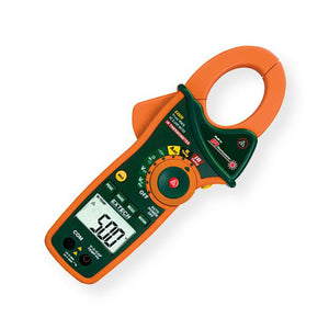 Pinza Amperimétrica CA de RMS Real 1000 A con Termómetro IR de EXTECH EX820