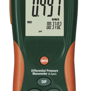 EXTECH HD755 Manómetro de presión diferencial para servicio pesado