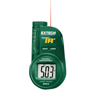 IR201A: Termómetro de infrarrojos de bolsillo de EXTECH