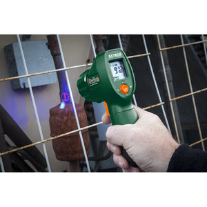 Termómetro Infrarrojo con Detector Ultra Violeta (UV) de Fugas de EXTECH