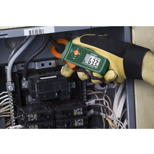 MA145: Pinza Amperimétrica Compacta CA/CC de RMS Real 300 A con Detector de VSC de EXTECH