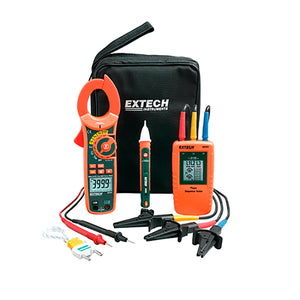 MA640-K: Kit de prueba de pinza amperimétrica/ rotación por fase de EXTECH