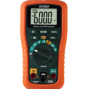 Multímetro RMS real, registrador de datos CAT IV inalámbrico EXTECH MM750W