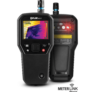 Sistema de inspección de edificios con psicómetro de humedad y cámara de IR con MSX® FLIR MR277