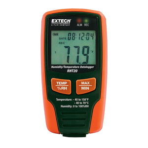RHT20: Registrador de datos de temperatura y humedad de EXTECH