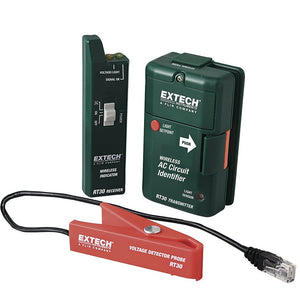 Detector de Circuitos CA y Voltaje Sin Contacto (VSC) con Sonda Externa P/ Áreas de Difícil Alcance de EXTECH