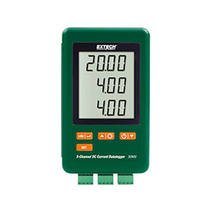 Registrador de datos de Corriente DC de 3 canales