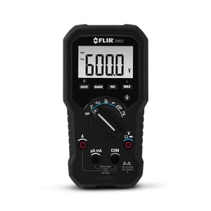 FLIR DM62 Multímetro Digital TRMS con Detector de Voltaje Sin Contacto y Modo (VFD)